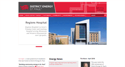 Desktop Screenshot of districtenergy.com
